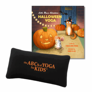 Halloween Yoga Board book + Eye Pillow